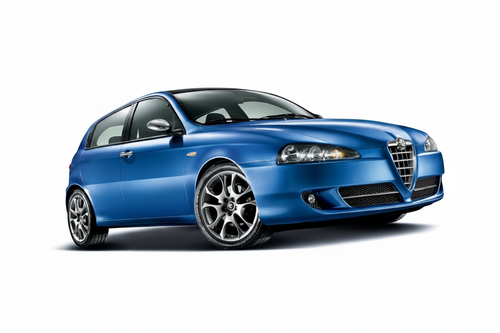 Alfa Romeo 147 sfondo bianco