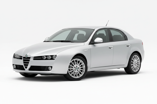 Alfa Romeo 159 sfondo bianco