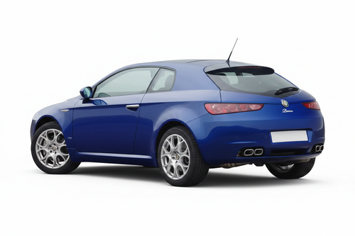 Alfa Romeo Brera sfondo bianco senza targa