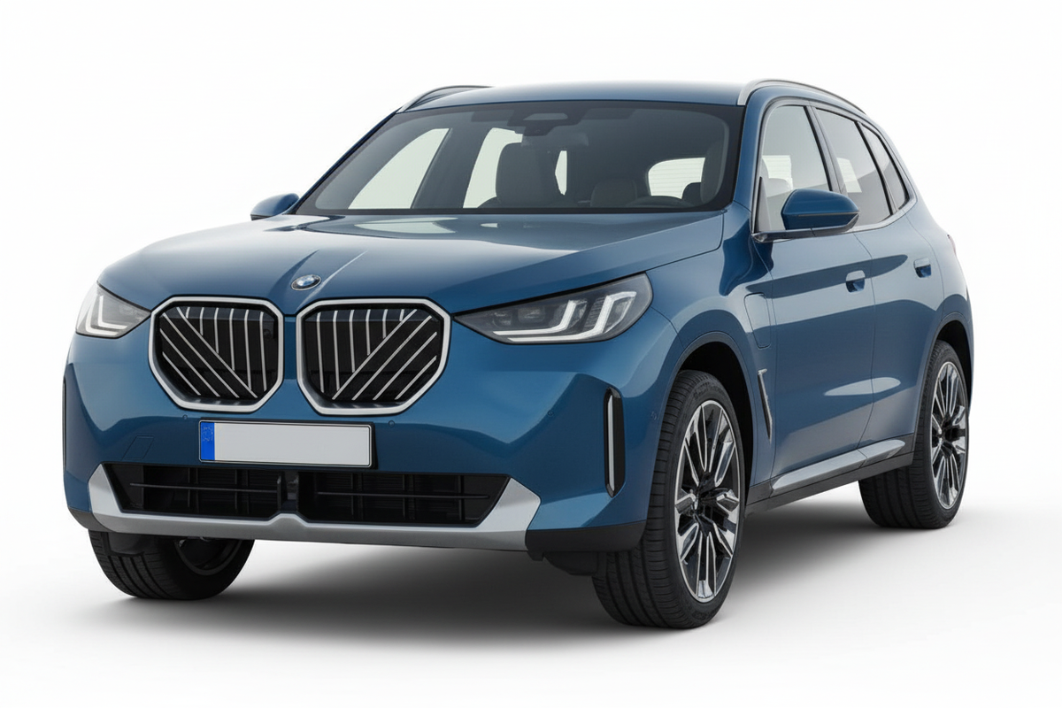 BMW X3 sfondo bianco