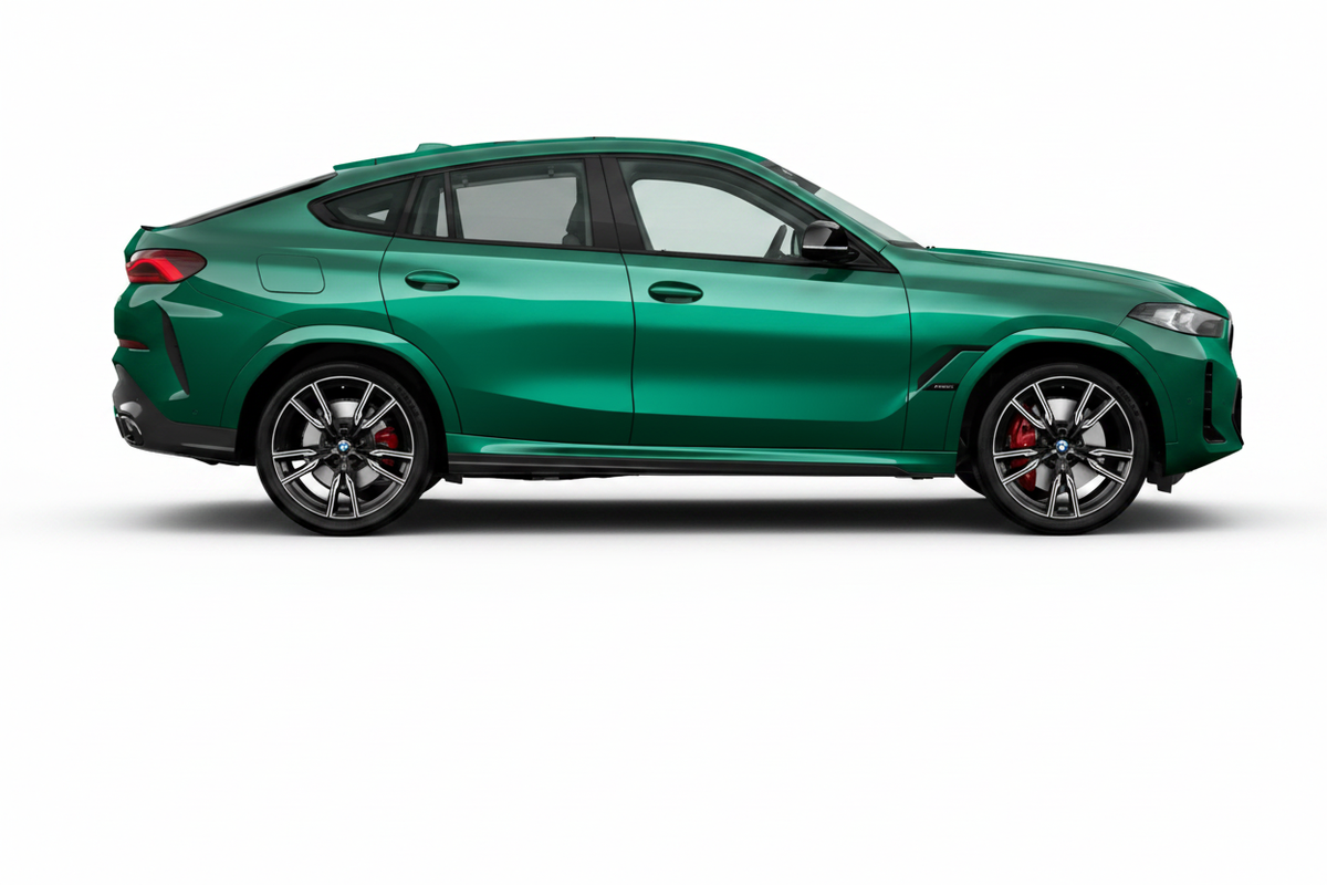 BMW X6 sfondo bianco