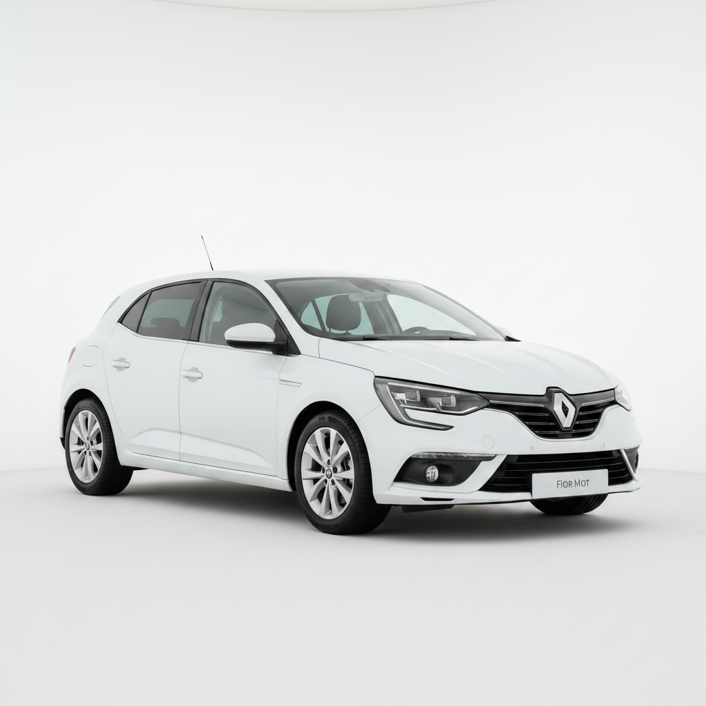 Renault Megane sfondo bianco